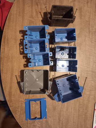 Unused Electrical Work Boxes 1