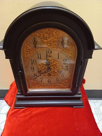 Antique Seth Thomas Westminster Chime Mantle Clock 113A Excellent 1