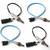 4Pcs Oxygen Sensor  Upstream Downstream ford Lincoln mazda 9 thumbnail
