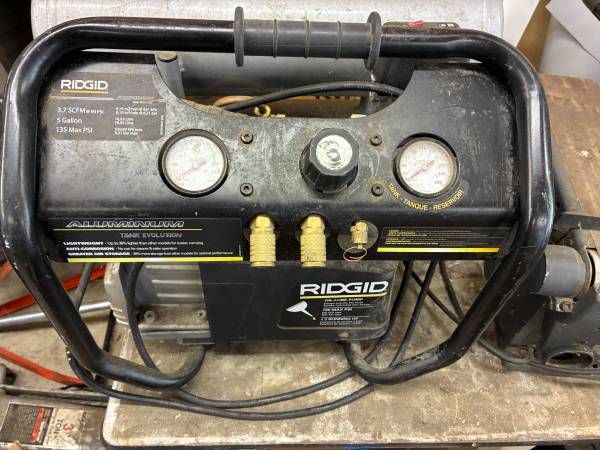 Ridgid Air Compressor 1