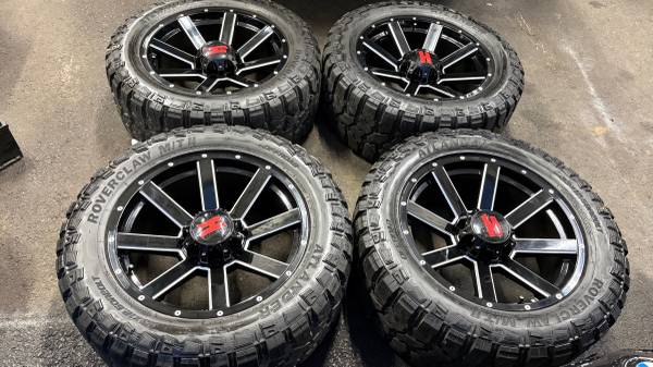 20 INCH HOVAK NEW RIMS AND TIRES 8x170 1