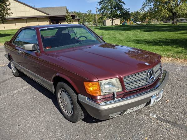 1986 Mercedes Benz 560SEC 87k 1