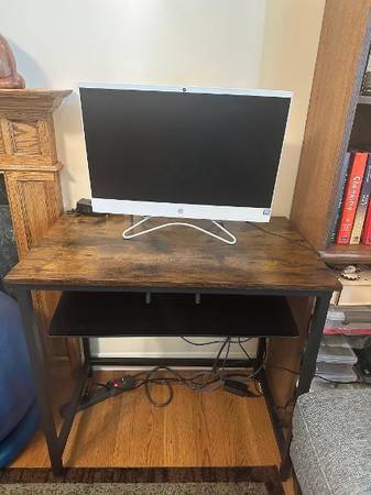 Computer Desk & Keyboard Tray 1