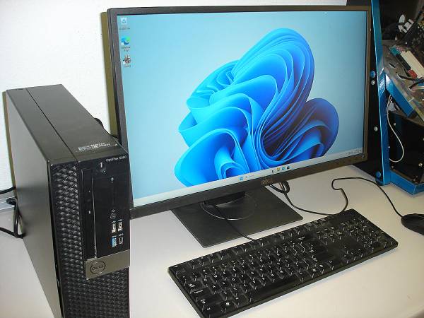 Dell Optiplex 5060 - Computer - Intel I7, 8 DDR4, 1 TB Hard Dr, Win11 1