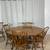 EXTENDABLE Dining Table with 6 Chairs 3 thumbnail