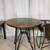 Round Pub  High Table & 4 Bucket Seat Chairs ASHLEY FURNITURE 6 thumbnail