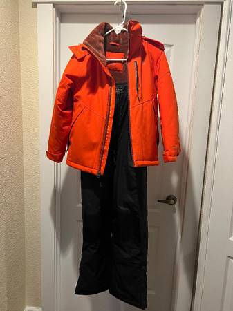 LL Bean Boys Ski Coat and Bibs 1