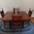 Antique table, chairs & buffet set 1 thumbnail