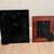 TWO Solid Wood Brown Picture Frames - 8x10 Matted 4x6 Frame and 5x7 10 thumbnail