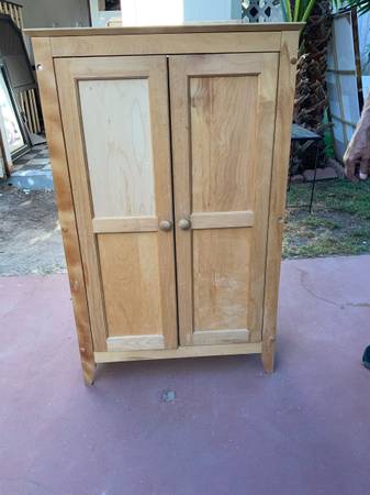 Wooden 2-Door Storage Cabinet - general for sale - by owner