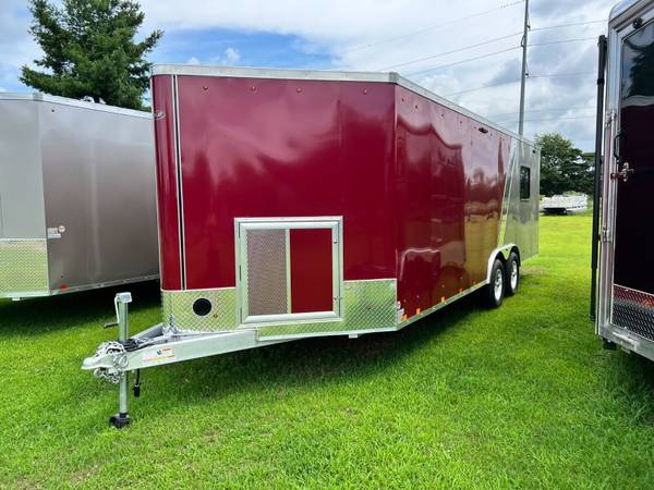 R&R Trailers 820FE Elite 2022 Model with A/C Awning Office Conversion 1