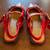 Dream Pairs Red Pointed-Toe Buckle Slingback Flats sz. 9 3 thumbnail