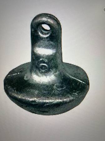 6oz. mushroom decoy weight 1