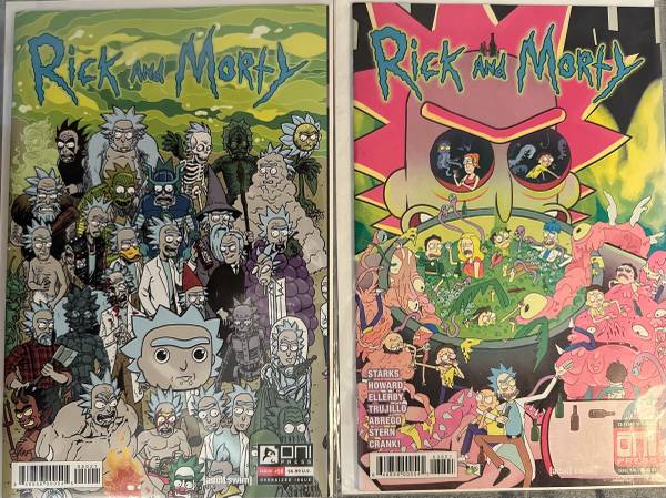Rick and Morty comics lot 1