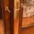 Italian imprt stunning wood gold display china cabinet vitrine 3 thumbnail