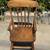 Vintage Oak Finish Child’s Rocking Chair 2 thumbnail