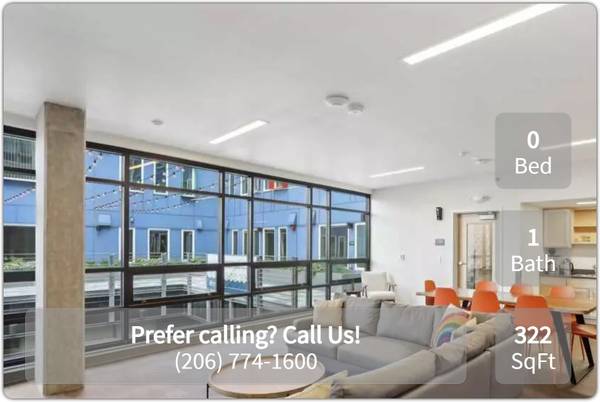$1,375 / 322ft2 - Where Style Meets Substance – Welcome to Your Ideal Living Space! (Seattle)63808059235331120