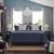 IKEA TORNTUSS DARK BLUE/CHECK KING 3 PIECES COMFORTER SET #506.149.78 7 thumbnail