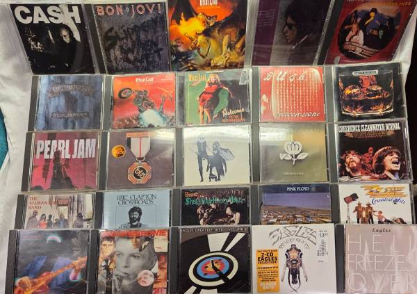 Classic rock CD group 5.00ea. 1