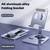 All-Metal Compact & Portable Foldable Mobile Phone Tablet Holder - NEW 4 thumbnail