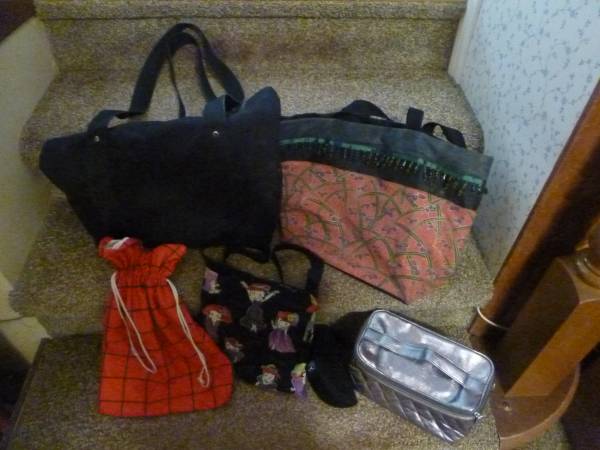 collection of 6 bags with varying uses 1