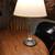 Rare Robert Abbey Lucite Table Lamp and Shade 1 thumbnail
