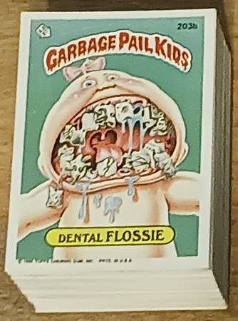 Lot of 125 1986 Topps Garbage Pail Kids Series 5 Stickers VINTAGE Fun! 1