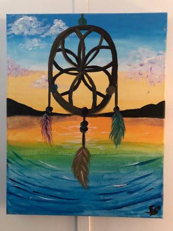 Dreamcatcher Original Painting 1