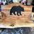 Bear Wagon Wheel Bench 1 thumbnail