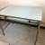 Glass Deak Table with Keyboard Drawer Metal Frame 2 thumbnail