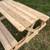 Outdoor furniture/ picnic table 2 thumbnail