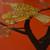 Antique Japanese Red Lacquered Hand-Painted Birds Cover Photo Album 6 thumbnail