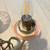 Vintage pink porcelain chandelier 5 thumbnail