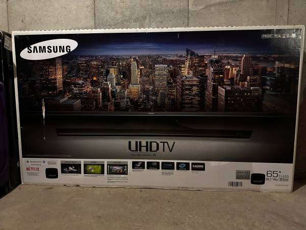 Samsung 65” TV - Ultra High Definition 1