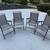 Deck Table and 4 Folding Chair Set 3 thumbnail