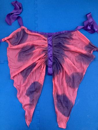 Sarah’s Silk Butterfly Cape 1