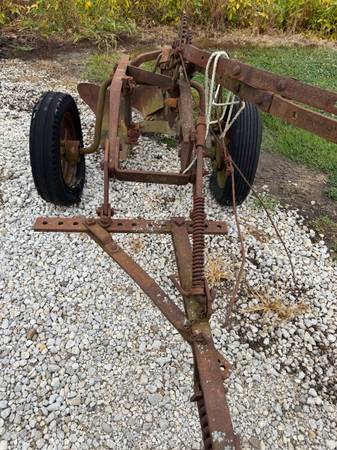 Antique 2 bottom plow 1