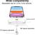 Cell Phone Stand,Adjustable Height & Angle Phone Holder,PjioAo Phone S 2 thumbnail