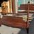 Beautiful Vintage Solid Mahogany Full Size Bed Frame 6 thumbnail