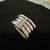 Size 8.5 Bulgari B.zero1 4-Band Ring in 18 kt White Gold 14 thumbnail