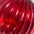 (14pc) Large Red Plastic Globe Tree Ornaments 9 thumbnail