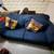 Blue Modern Couch 3 thumbnail