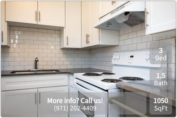 $1,800 / 3br - 1050ft2 - Pase hoy y revisa nuestro encantador apartamento de 1050 pies cuadrados, ¡3 habitaciones / 1.5 baños! (Tigard - Fanno Creek)63820708069507121