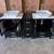 62"W Black Double Bathroom Vanity Marble Top Softclose Used 5 thumbnail