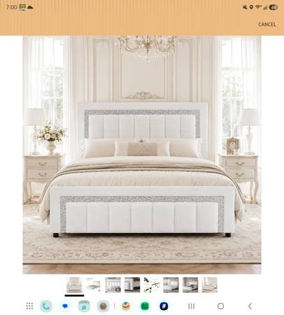 Queen bed frame 1