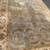 Vintage light blue and cream 8' x 11' wool area rug 2 thumbnail