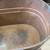 Antique copper  footbath basin planter covered  rustic Farmhouse 3 thumbnail