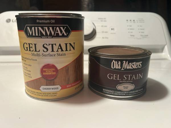 Free Gel Stains - Cherry and Pecan 1