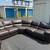 ***Free Delivery Leather Sectional For Sale 9 thumbnail
