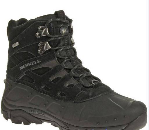 Merrell Men's Moab Polar Waterproof Winter Boots  Size 8 US. 1